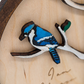 Memorial Cardinal or Blue Jay Memorial shelf sitter