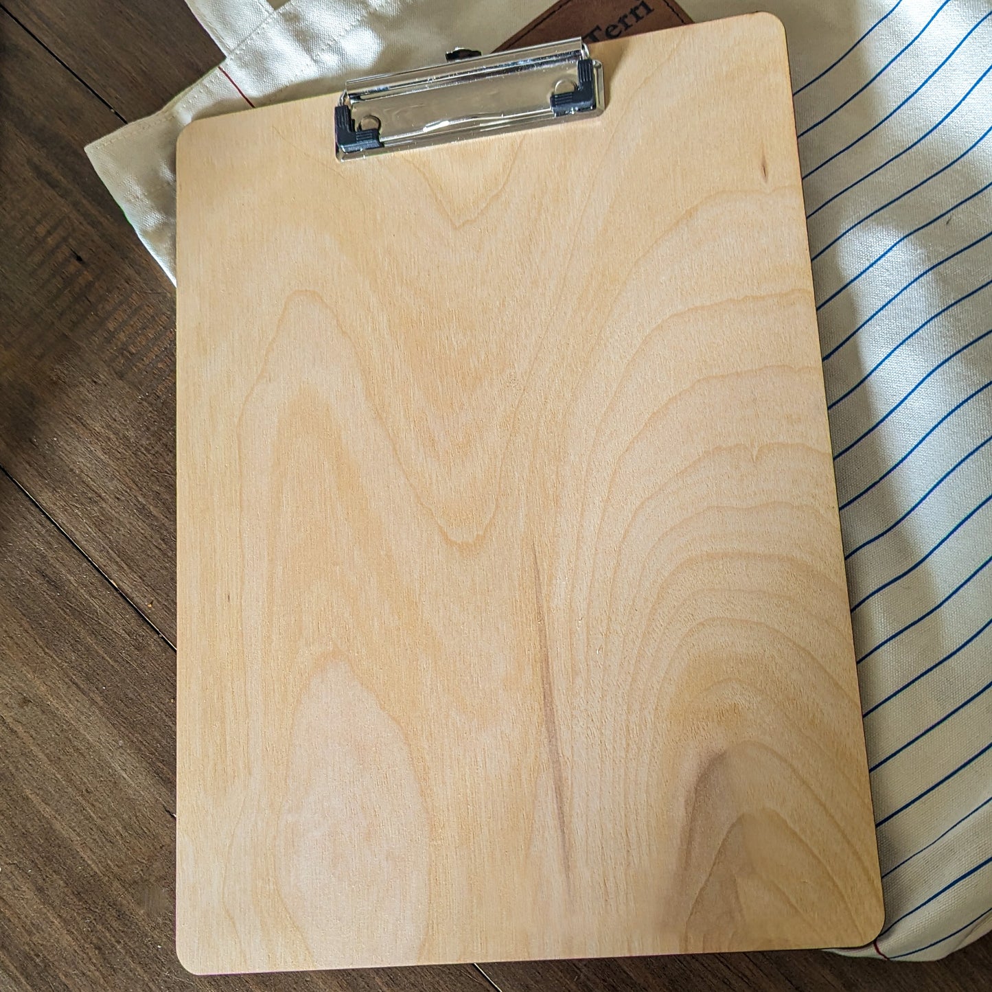 Custom Engraved Wooden Clipboard