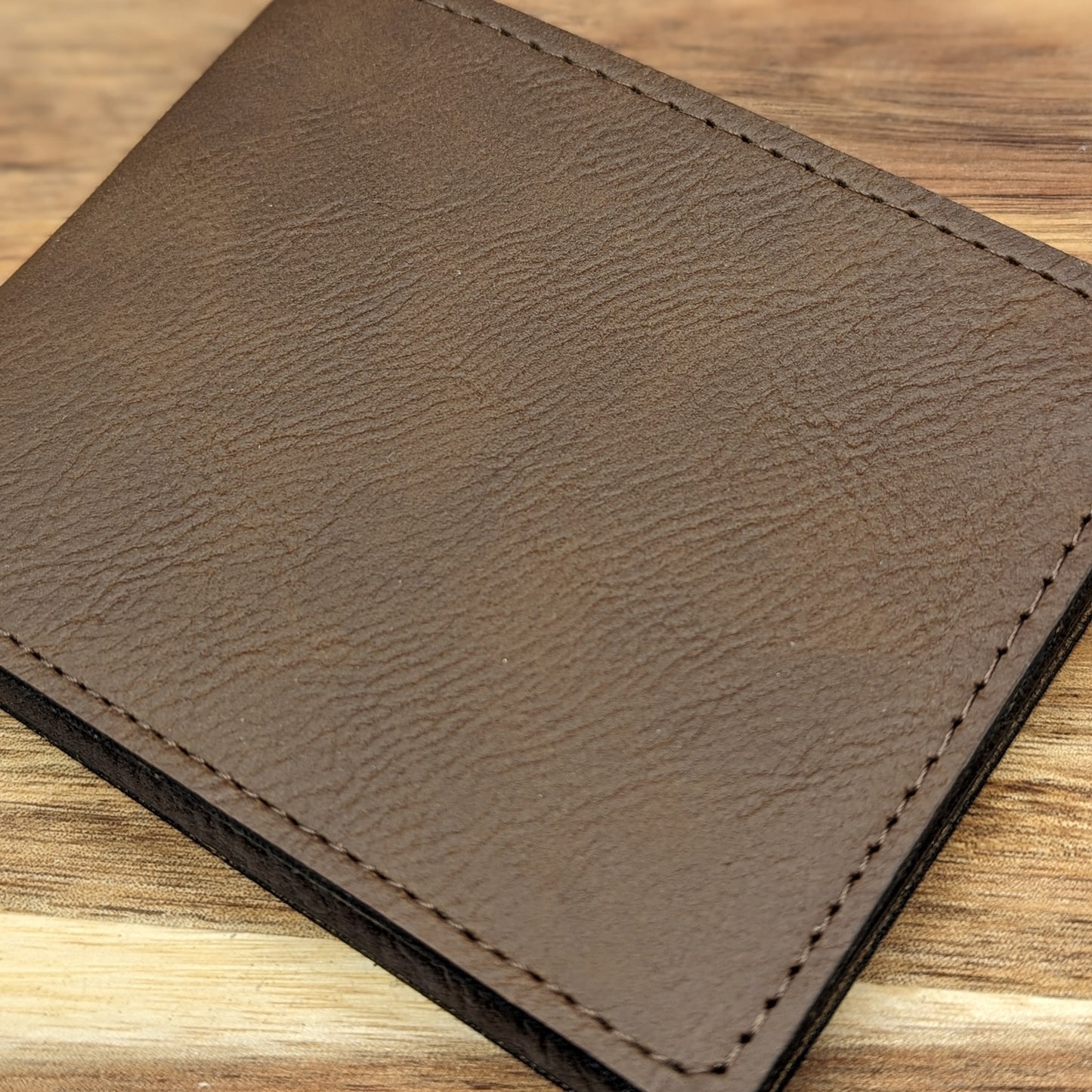 Custom Engraved Leatherette Wallet