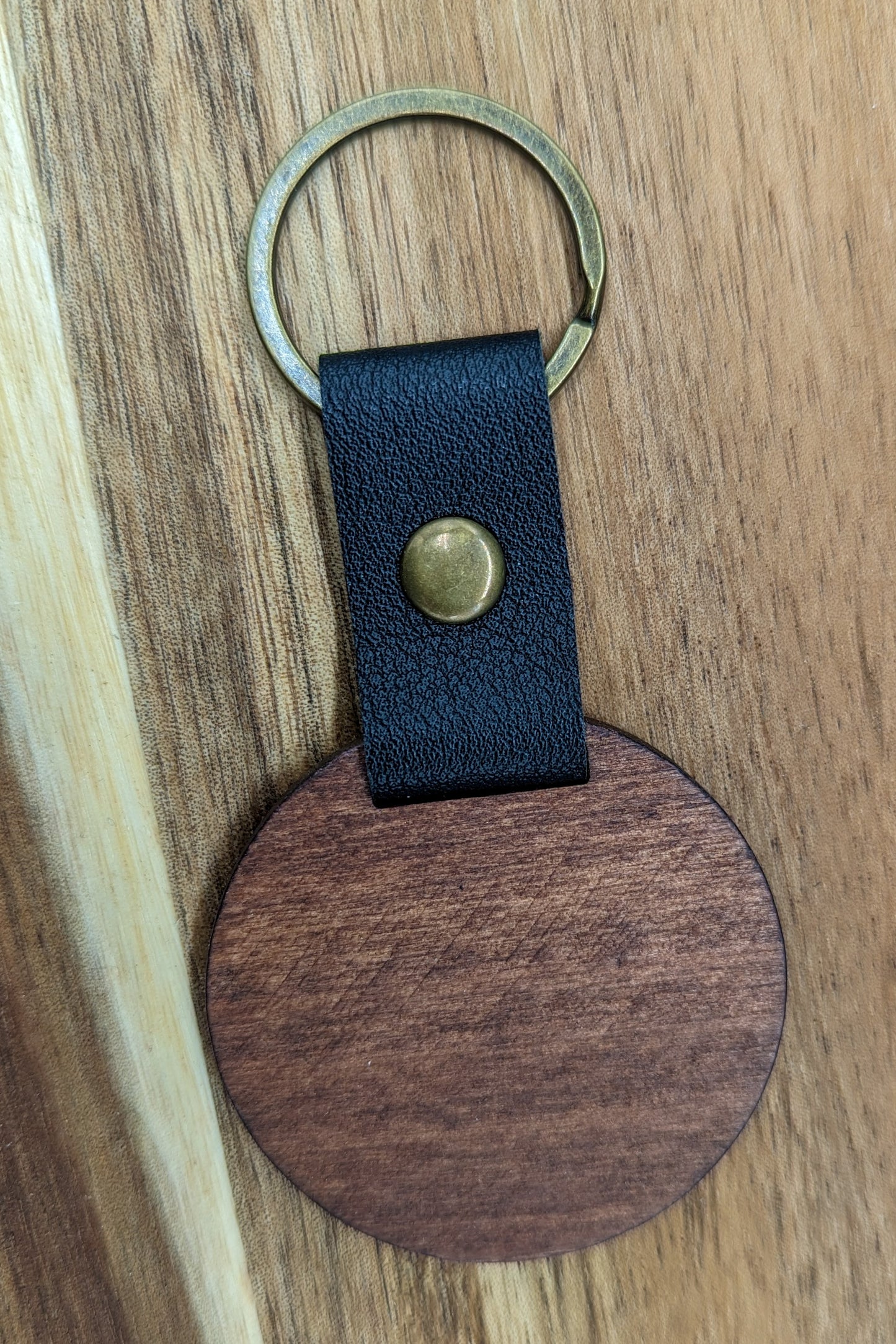 Round Custom keychain