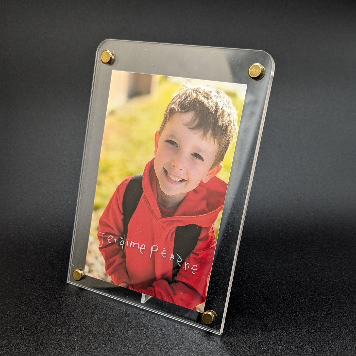 Acrylic Frame with Custom Engraving