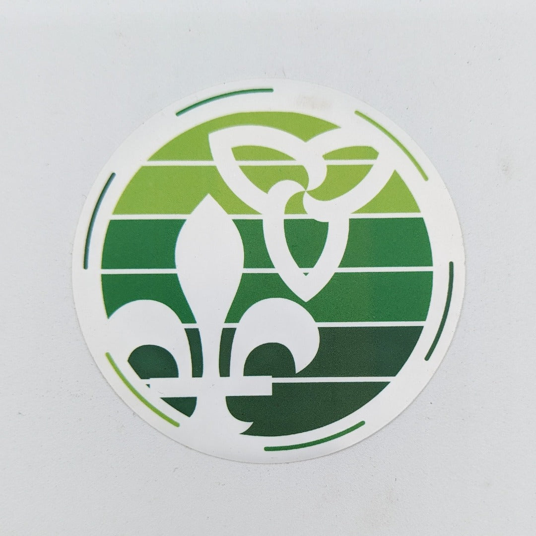 Retro-Inspired Franco-Ontarian Sticker