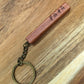 Custom Engraved Wooden Keychain