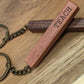 Custom Engraved Wooden Keychain