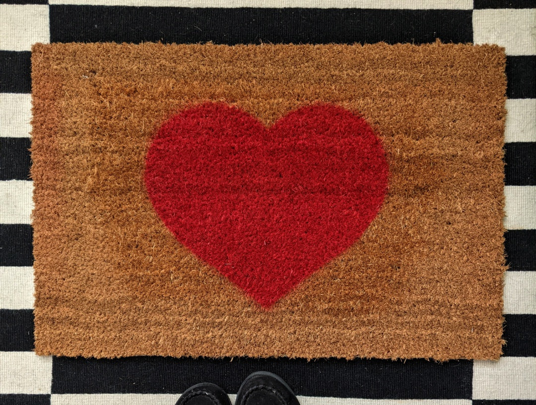 Heart Doormat