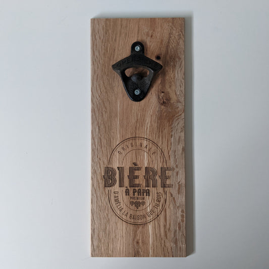 Custom Wall Mounted Beer Opener