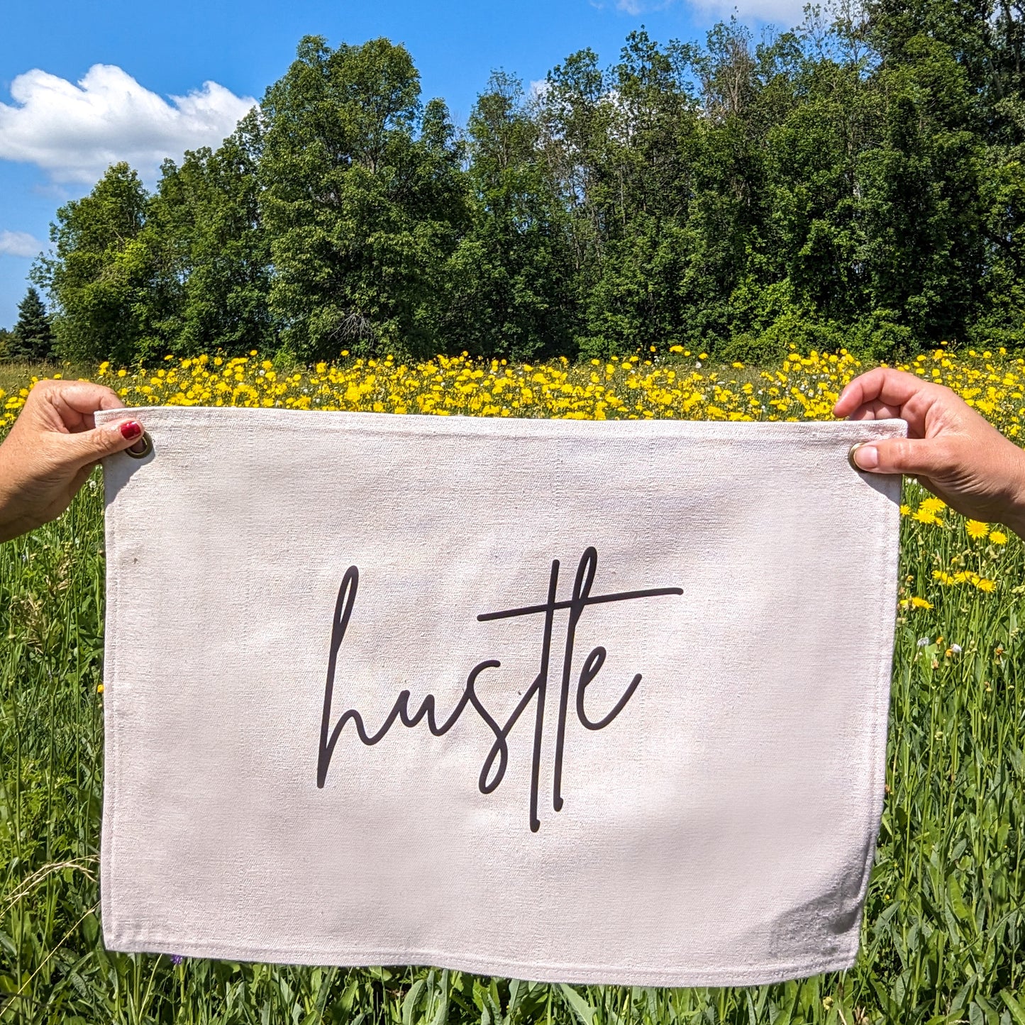 Hustle Scrip Bannner