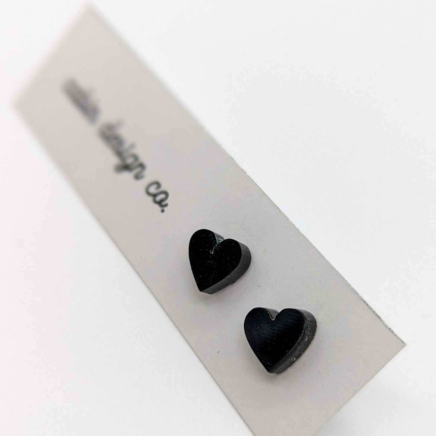 Cute Heart or Star Shaped Laser Cut Stud Earrings