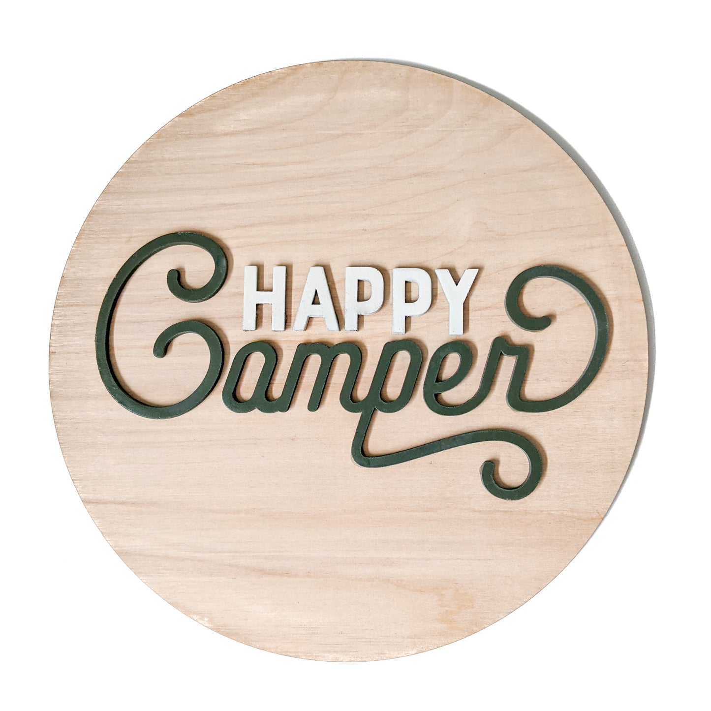 Happy Camper Gender Neutral Nursery Sign