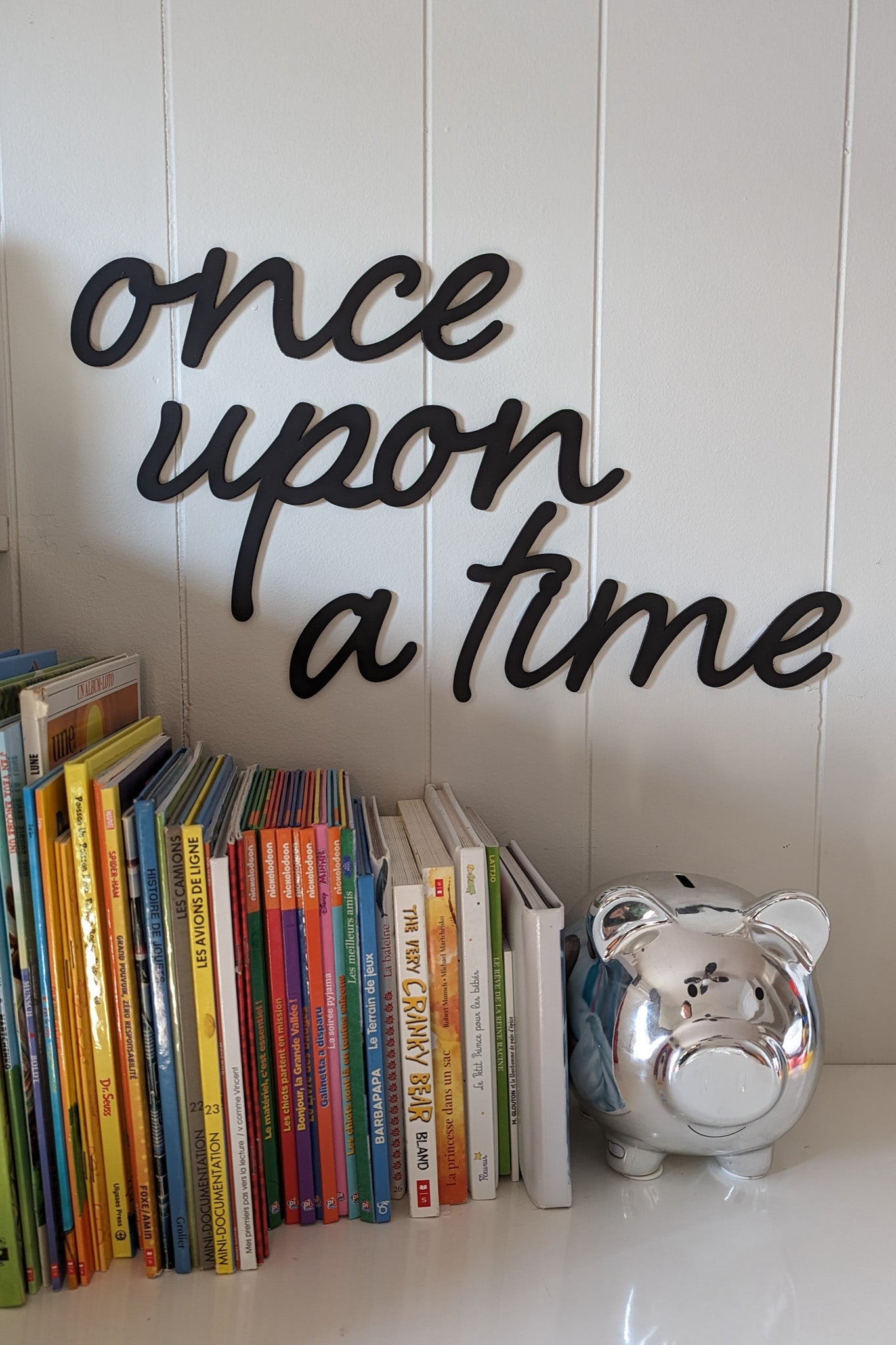 Once Upon a time wall decor Wall Decor Cutout