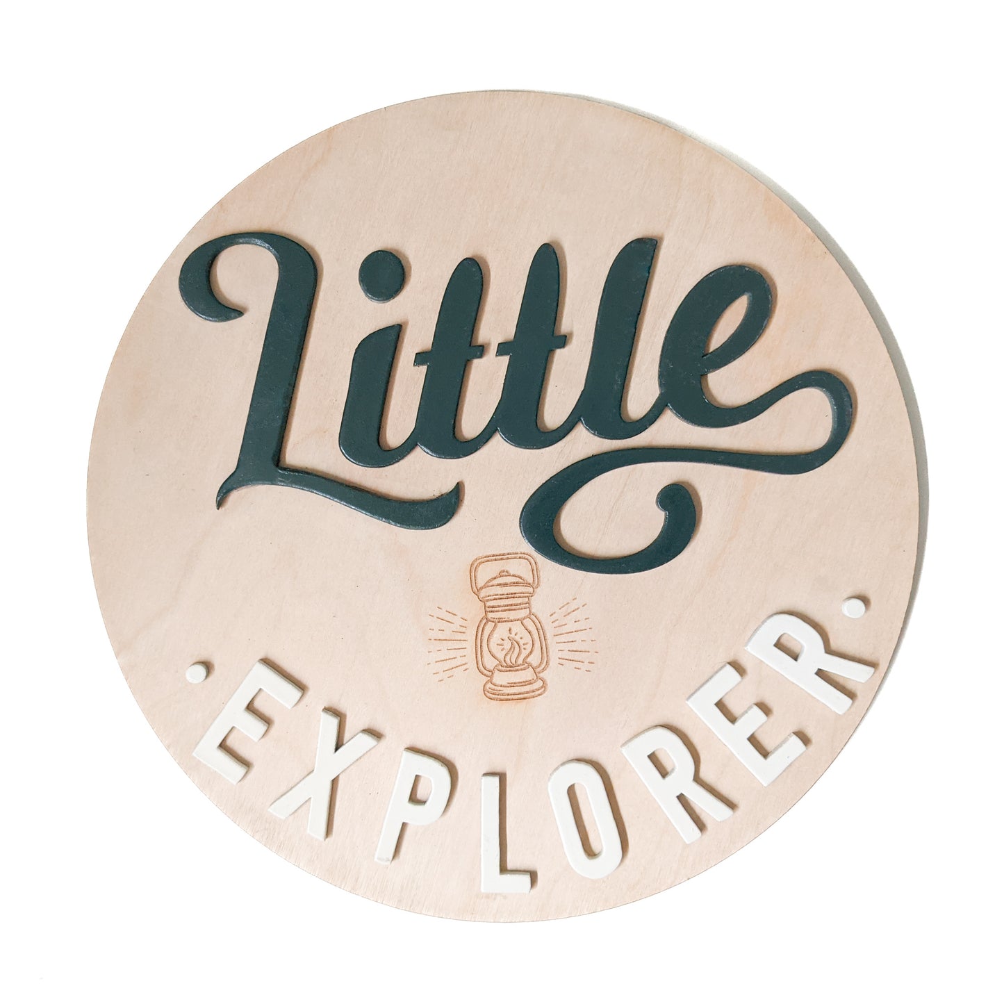 Little Explorer Nursery Sign