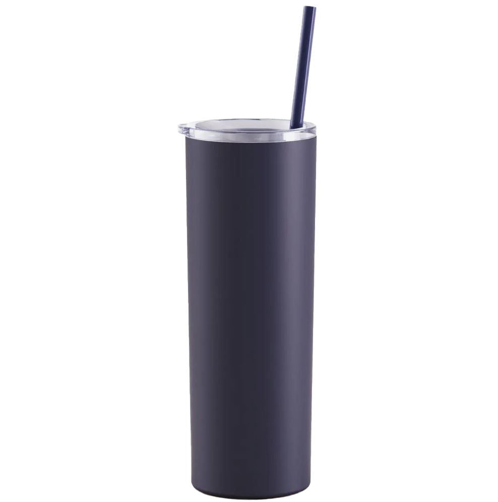 Custom Coffee Tumbler with Straw